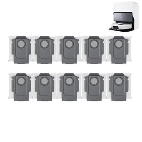 [호환] 멋진공간 로보락 S8 maxv ultra 더스트백, 10개