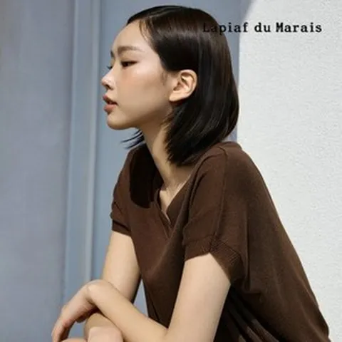 라삐아프 25SS 린넨 V넥 니트 3종