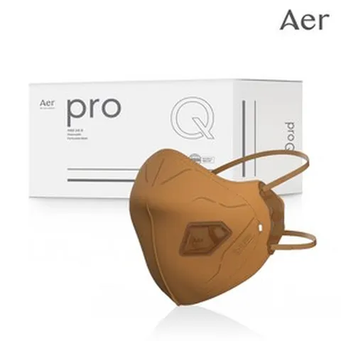 아에르 Pro QX200F (프로 큐엑스) 1급 방진마스크 1BOX (10개입) / 냄새제거용 활성탄 첨가/산업용 공사현장 분진 용접용