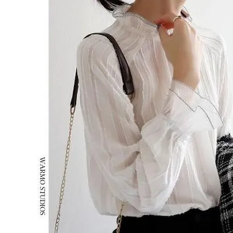 신민아 프릴랩 블라우스 이청아 제니 한예슬 s3a56