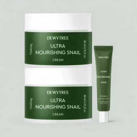 달팽이크림 80ml 2개+아이크림 수부지 겨울 수분크림 군대 px 화장품 스킨 로션, [DA2] 스네일 스킨 2개