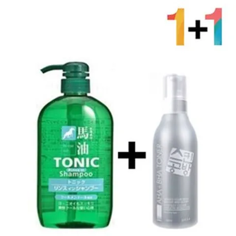 머리각질없애는법 쿨 샴푸 향 머리 속 각질 딱지 두피 간지러운 시원한 머리기름기제거(9303EA), 마유쿨샴푸(초록) 1개_오키나와머드폼 1개, 본상품선택