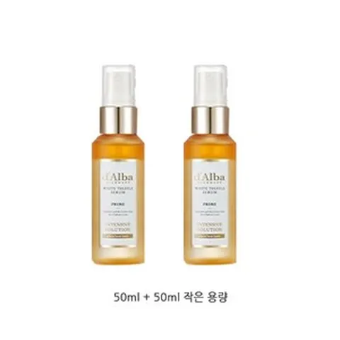 달바 화이트 트러플 프라임 인텐시브 세럼 50mlx2개 작은용량 프라임 미스트, 시즌4 화이트 트러플 프라임 인텐시브 세럼 50ml X, 2개, 50ml