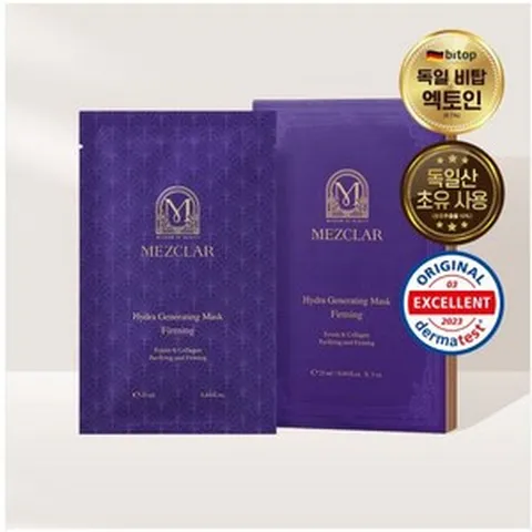[메즈클라 공식판매처] 메즈클라 하이드라 제너레이팅 마스크 퍼밍, 1개, 5매입