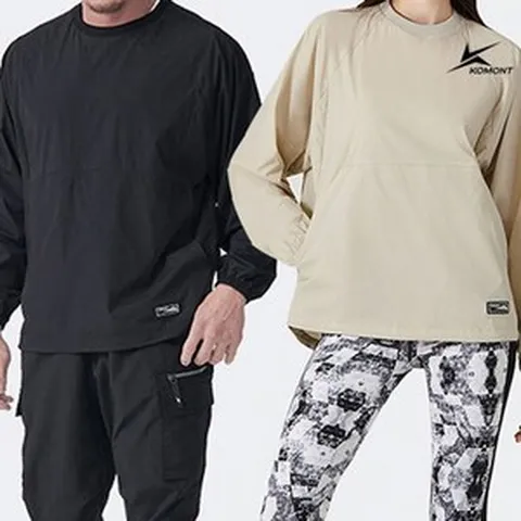 코몽트 남여 패커블 맨투맨