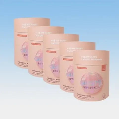 종근당 올앳미 콜라겐3270 피쉬콜라겐 펩타이드 비타민C 비오틴 60포 5박스 5개월분