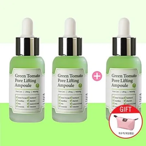 그린토마토앰플30ml 장영란화장품 모공케어 장영란모공앰플 + 파우치증정, 3개+파우치1개, 30ml, 1개
