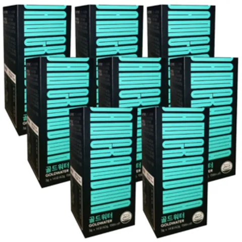 청담할머니 효소유산균 골드워터 14포 x 8박스 단기 다이어트 효소 유산균 곡물 식이섬유, 8개, 3g