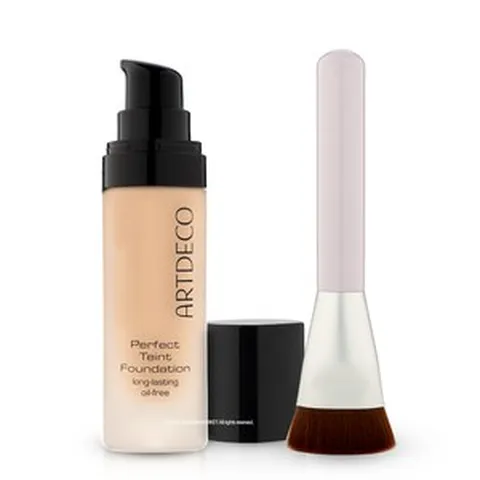 아르데코 퍼펙트 틴트 파운데이션 23호(16라이트비스크)+파운데이션 브러쉬, 1개