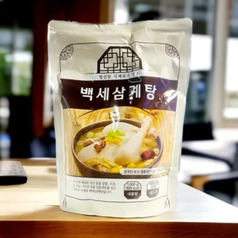 [쿠팡 핫딜!! 삼계탕 판매1위!]고영숙의 특산 백세 삼계탕 총 8kg!, 8개, 1000g
