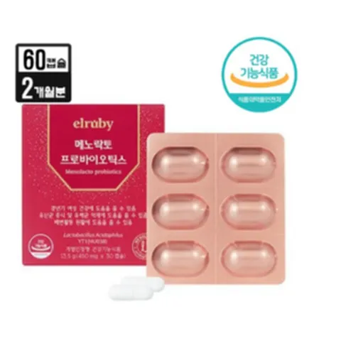 엘루비 메노락토 프로바이오틱스 450mg 30캡슐, 1개