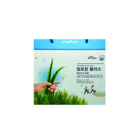 유니베라 알로청 플러스 840ml (14ml x 60포) 면역건강 알로에겔제품 알로청 리뉴얼, 14ml