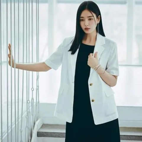 셀렙샵 에디션 24SS 프렌치린넨100 반팔 자켓