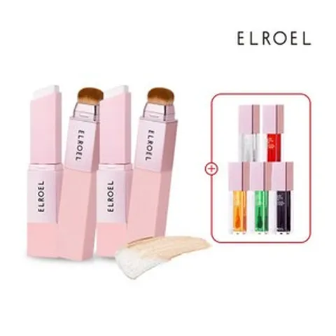 [엘로엘(화장품)] [엘로엘] 블랑 커버 멜라스틱mx 2ea + 에센셜 립 오일 1ea 옵션:멜라스틱mx+02 라즈베리 상세 설명 참조, 1세트