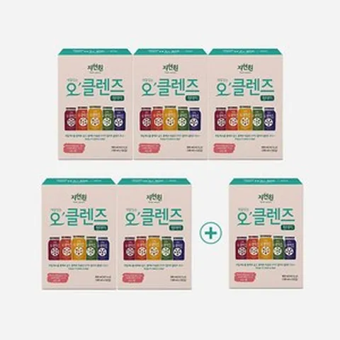 [자연원] 오클렌즈 5일 프로그램+1일 증정 30포, 900ml, 6개