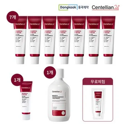 [센텔리안24] 동국제약 마데카크림 시즌5 매니아패키지 (크림8개+토닝에센스) h, 단일속성, 1개