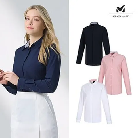 [KT알파쇼핑][밀레골프] 간절기셔츠 여성 3종세트 B