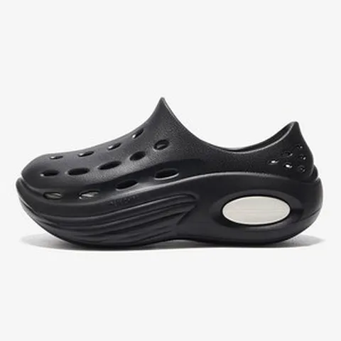 JINPEI 쿠션감 EVA소재 샌들 통굽 족저 서포팅 실내외겸용 슬리퍼