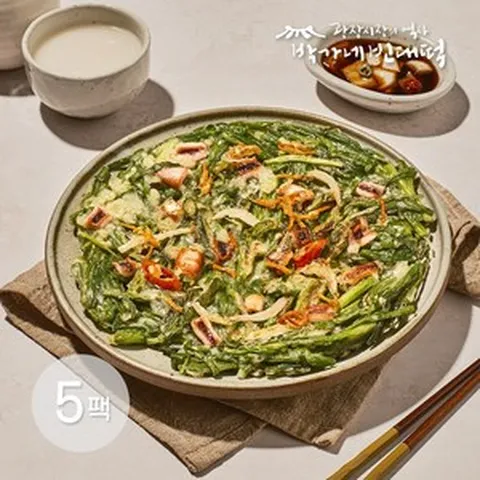 [박가네빈대떡] 해물 파전 260g x 5 (총 10장)