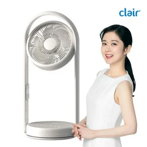 클레어 무선선풍기 클레어F 폴딩팬 스탠드선풍기 BLDC 캠핑용선풍기, F3 레몬옐로우*1개