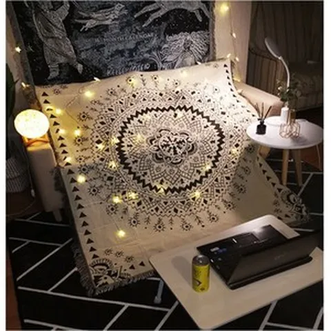 감성 캠핑 에스닉 인디언 블랭킷 담요 쇼파토퍼 쇼파매트 쇼파스킨 노르딕 빈티지 러그 보헤미안 카페트