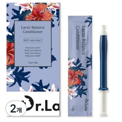 닥터레이디 락토 밸런스 컨디셔너 여성청결제 10p 16g 2개