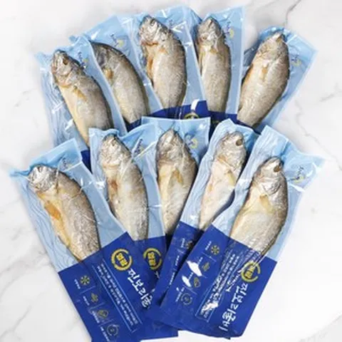 영광 법성포 진공포장 내장제거 찐 보리굴비, 5개, 대(29cm내외)