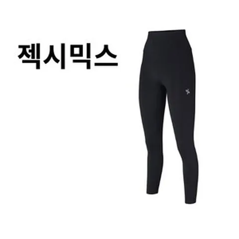 젝시믹스 V업 3D 플러스 레깅스 블랙