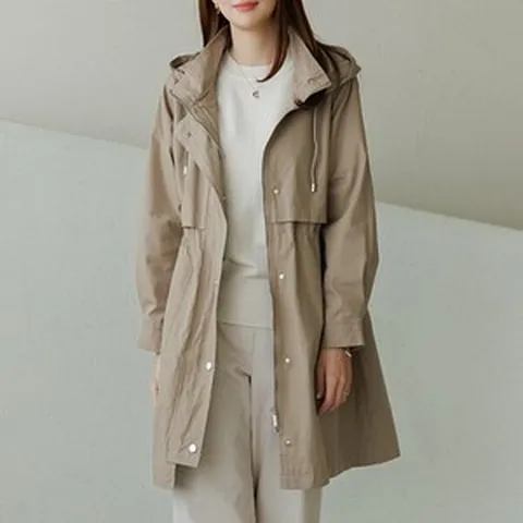 데드라 OUD4091 YO 스트링사파리후드점퍼