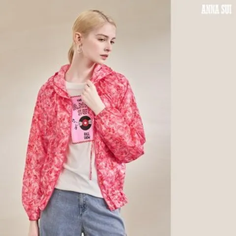 [안나수이] ☆이월특가☆24 Summer 오리지널 프린트 라이트 점퍼