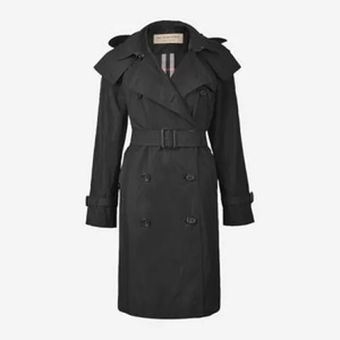 [버버리] [명품] 엠버포드 여성 트렌치 코트 블랙 4062461 8073506 여주아울렛 40624611