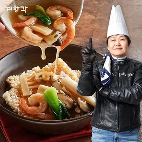 신계숙 해물누룽지탕 7세트소스+해물야채모둠+누룽지, 없음