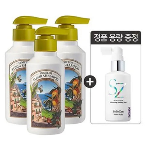 모제림 탈모 샴푸 엘릭서 300mlx3개 +사은품, 300ml, 3개