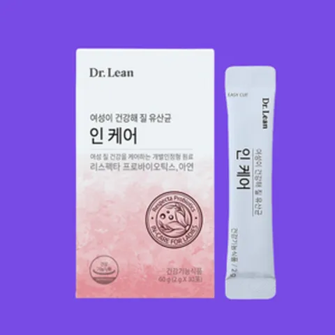 닥터린 리스펙타 아연질 유산균 포스트 신 프로 바이오틱스 인케어 1박스, 30개, 1개