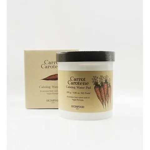 스킨푸드 당근패드 60매 캐롯 카로틴 카밍 워터 패드