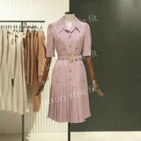 여름 원피스 카라 정장 레이스 하객룩 벨트 캐주얼