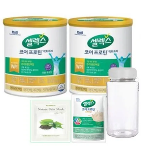 셀렉스 코어 프로틴 프로 *2통+마시는음료*1개+보틀, 셀렉스*2통+마시는음료1개+보틀, 2개