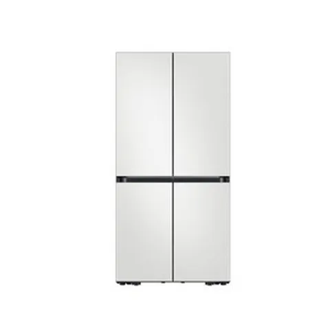 삼성 BESPOKE 냉장고 4도어 키친핏 615 L UV탈취 RF60DB9KF1AP, 새틴화이트