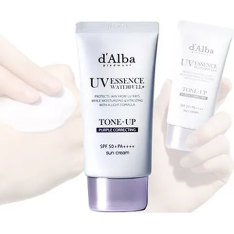 달바 톤업 선크림 워터풀 썬크림 퍼플 50ml, 1개