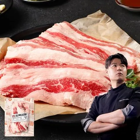 [정육생활] 최현석의 우삼겹 구이용 200g 4팩, 4개