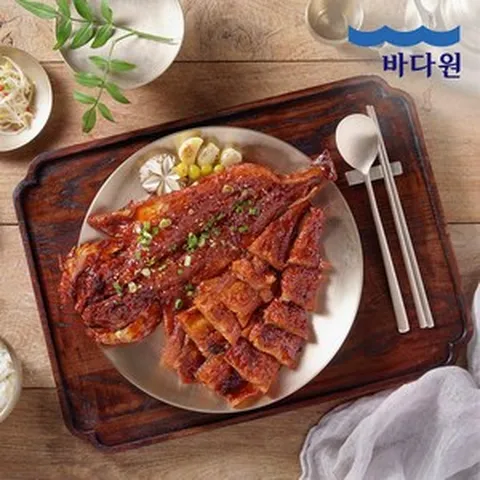 바다원 눈맞은 대관령 황태 양념구이 240g 5팩, 5개