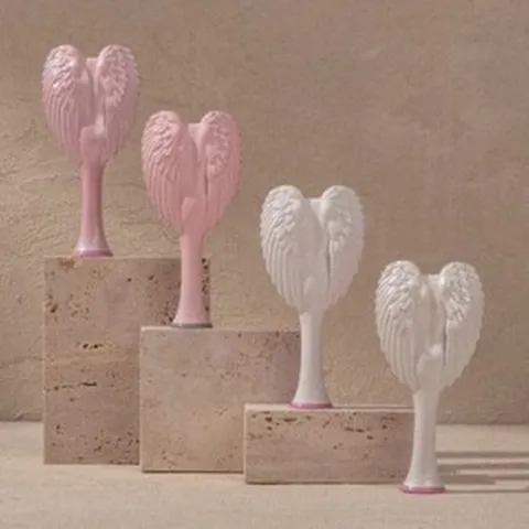 [new 2 . 0 탱글엔젤 ] 천사빗 손상헤어 엉킴없는 브러쉬, 1개, 매트 화이트