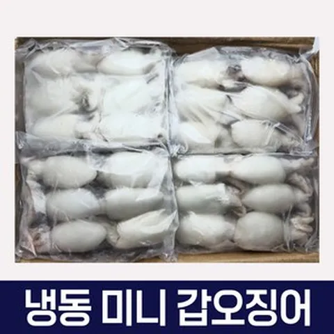 다인수산몰) 갑오징어 베이비이까 미니갑오징어 2.16kg 식당 도매, 12미(40/60), 1개