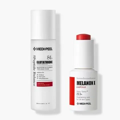 메디필 멜라논 X 7초 미백앰플 15ml+글루타치온 화이트 실키 토너 180ml, 메디필 멜라논 X 7초 미백앰플 15ml+글루타치온 화