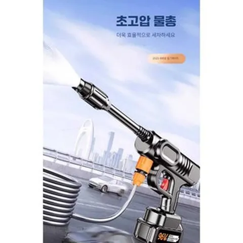 휴대용 세척기 무선 고압 세차기 휴대용 충전식, 옵션 4