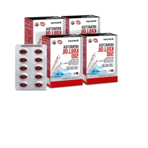 크릴오일 안타티카 남극 레드 크릴 오일 120캡슐 4개월분 인지질