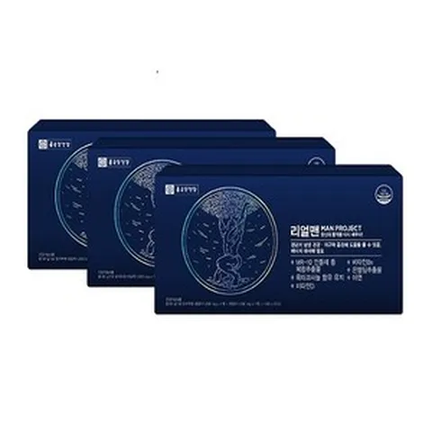 종근당건강 리얼맨, 3박스, 30회분