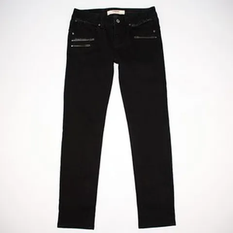 빈티지테크 851.까레라진 블랙데님 스키너 청바지/정품/여성 25