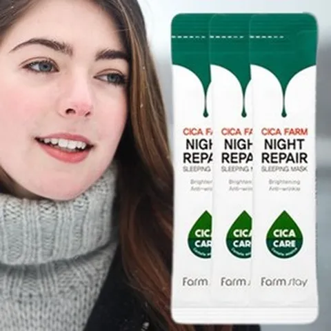 바르는 마스크팩 20개입 안면홍조 쌩얼물광 크림 바르고자는팩 광채팩 얼굴 수분팩 슬리핑