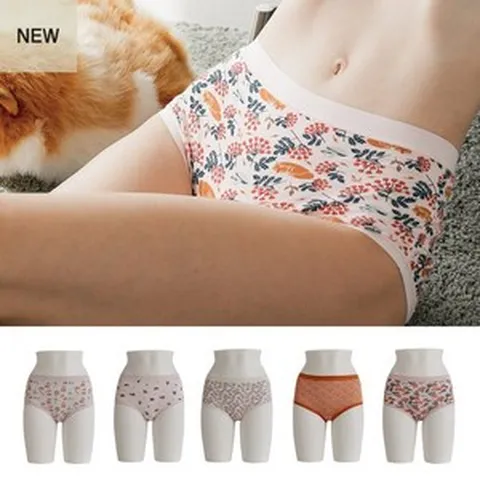 라페어 여우의 꿈 인견 나염 팬티 5종 컬렉션 LWWFW244